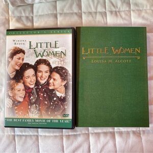 DVD 'Little Women' & a book set
